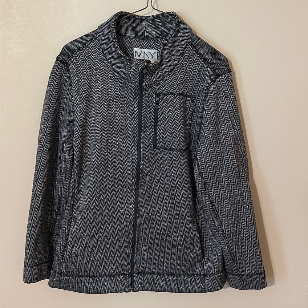 Marc New York Gray zip up Jacket XL